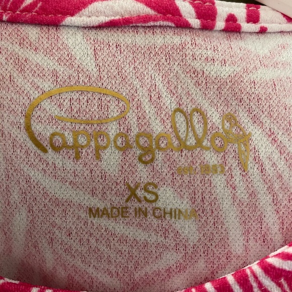 Pappagallo Girls XS Tropical Pink Sleeveless Dress - Picture 4 of 6